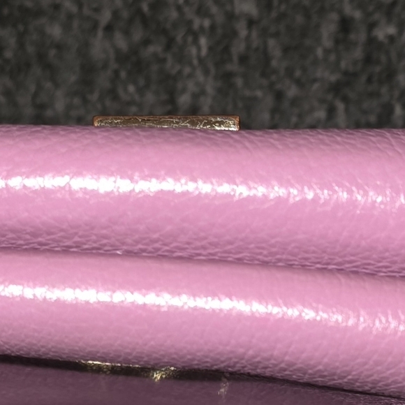 Pink Leather Handbag - Picture 4 of 9